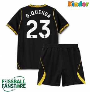 Chelsea Geovany Quenda #23 Replik Auswärtstrikot Kinder 2026-27 Kurzarm (+ Kurze Hosen)